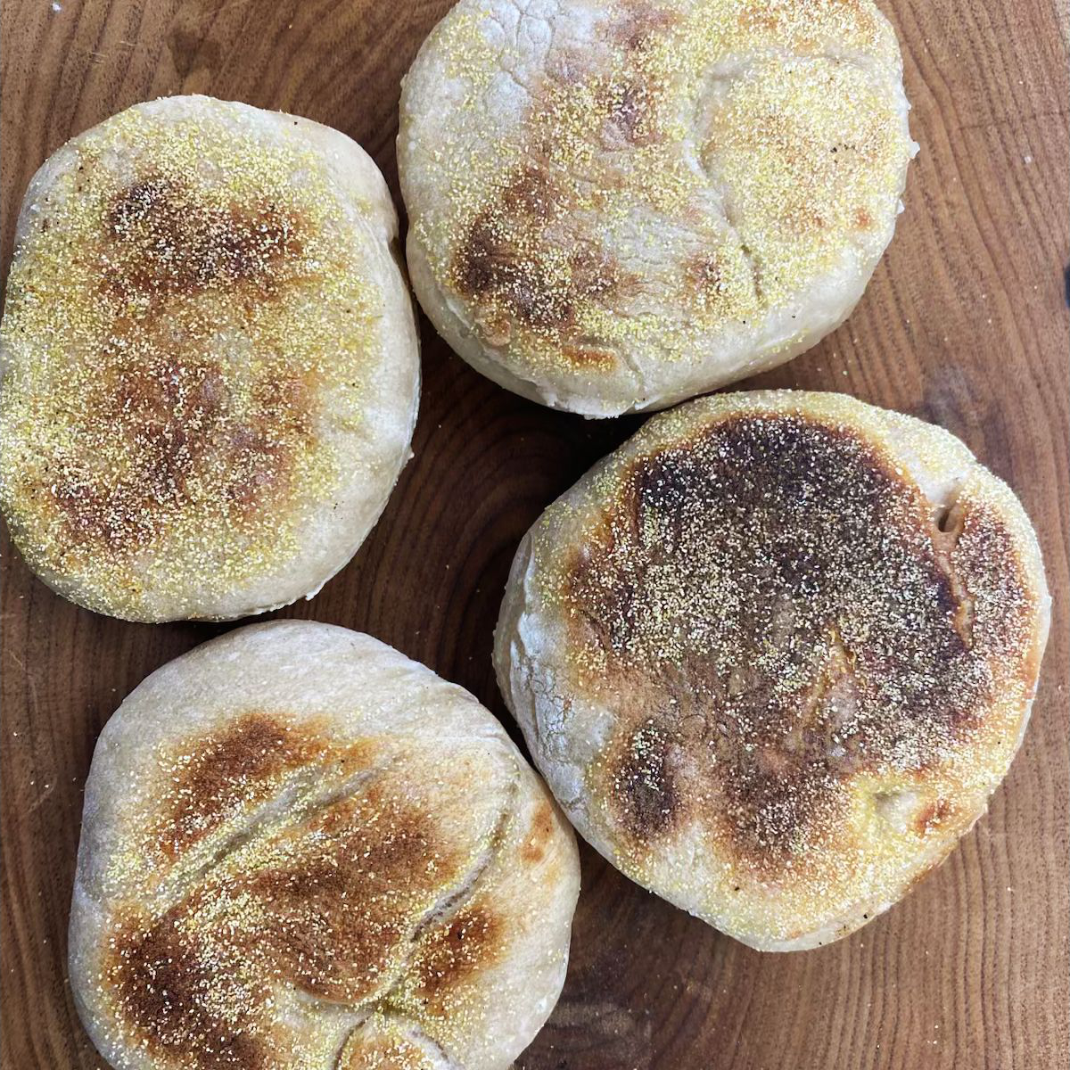 Out of the Blue // Seafood Market // Bayfield, Ontario // Sourdough English Muffins