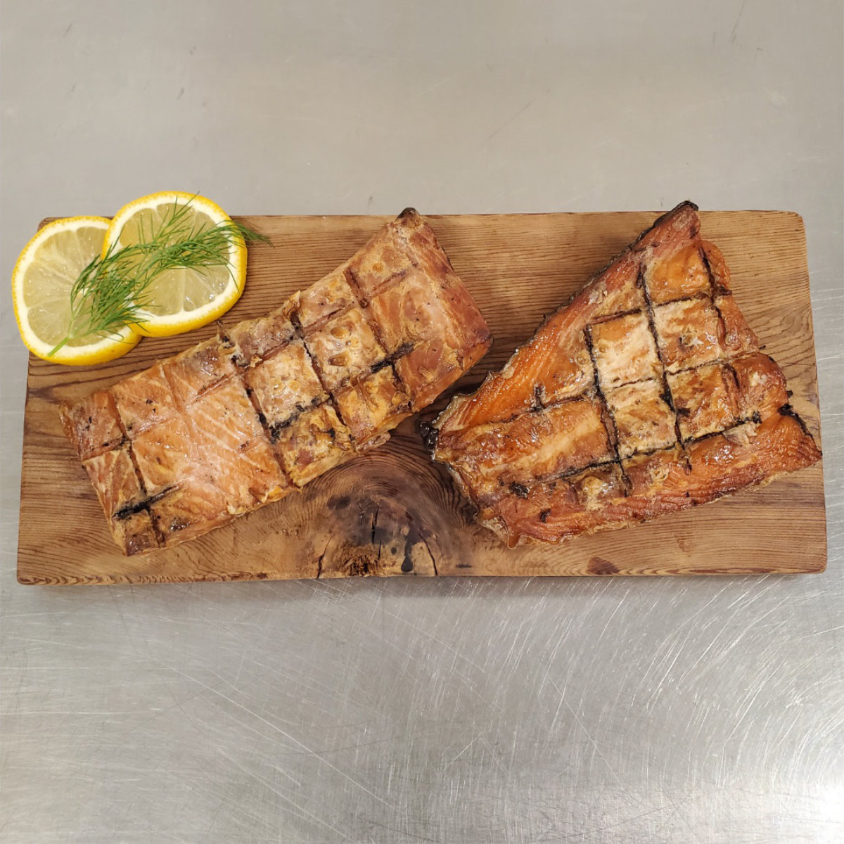 Out of the Blue // Seafood Market // Bayfield, Ontario // Smoked Atlantic Salmon