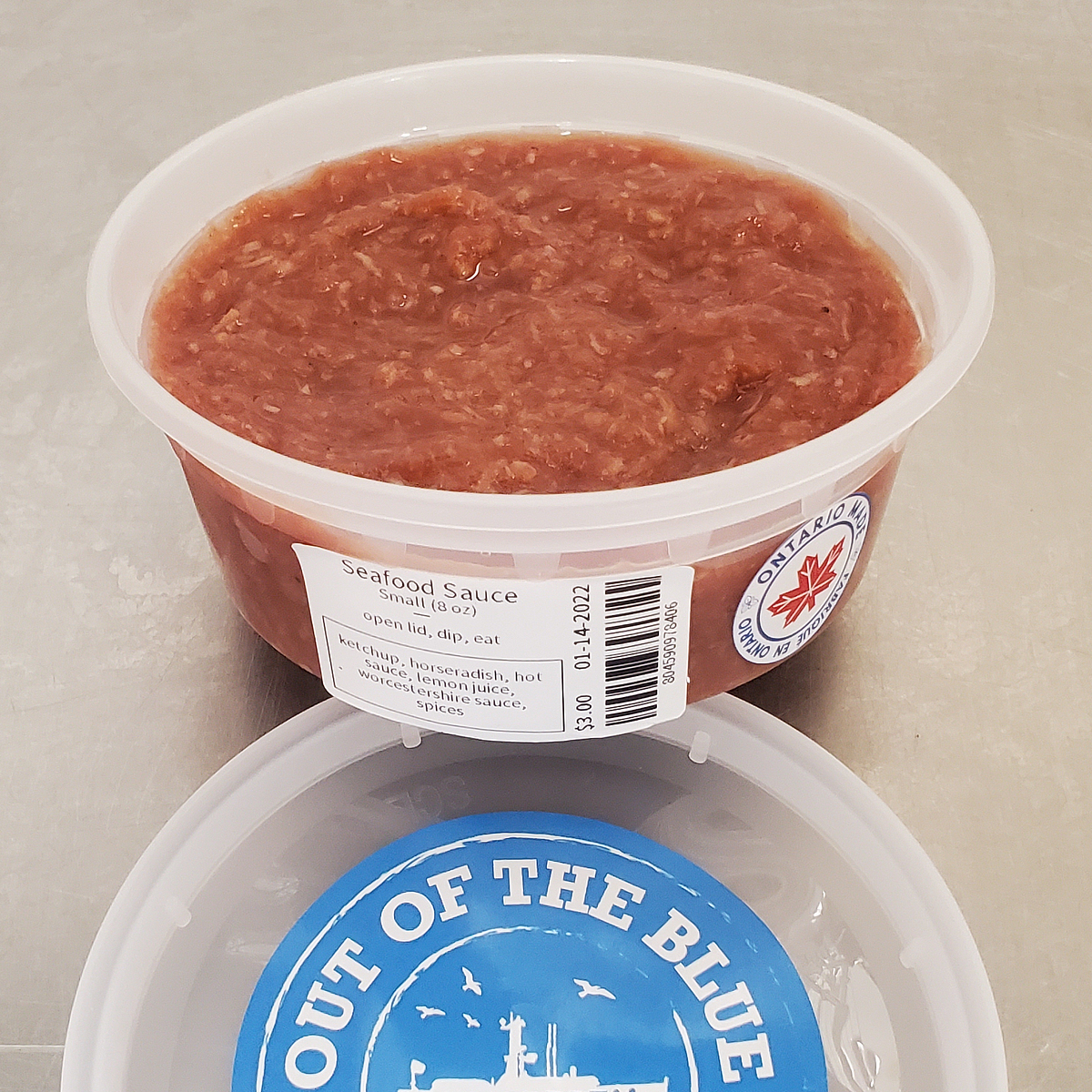 Out of the Blue // Seafood Market // Bayfield, Ontario // Seafood Sauce 8 oz