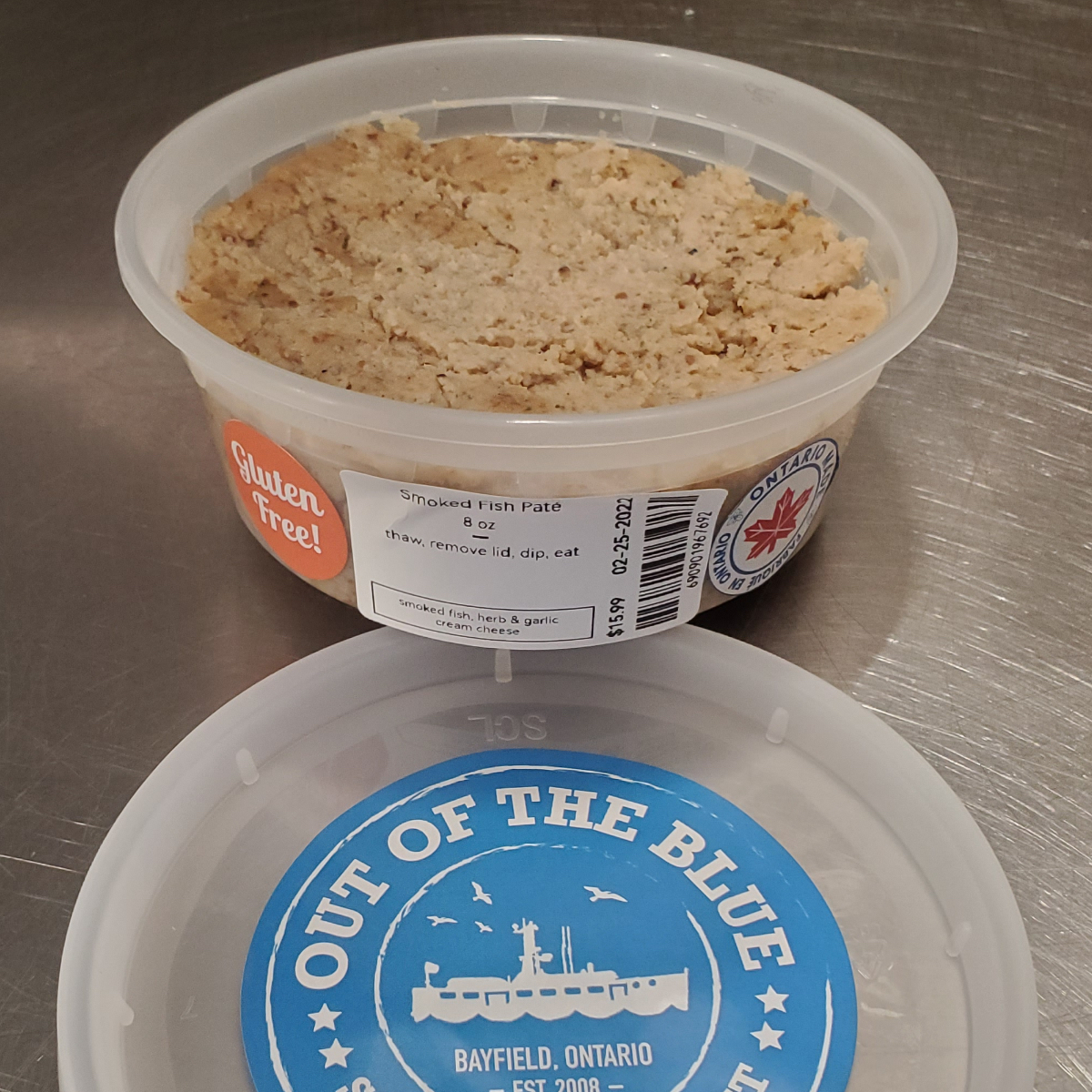Out of the Blue // Seafood Market // Bayfield, Ontario // Smoked Fish Pate
