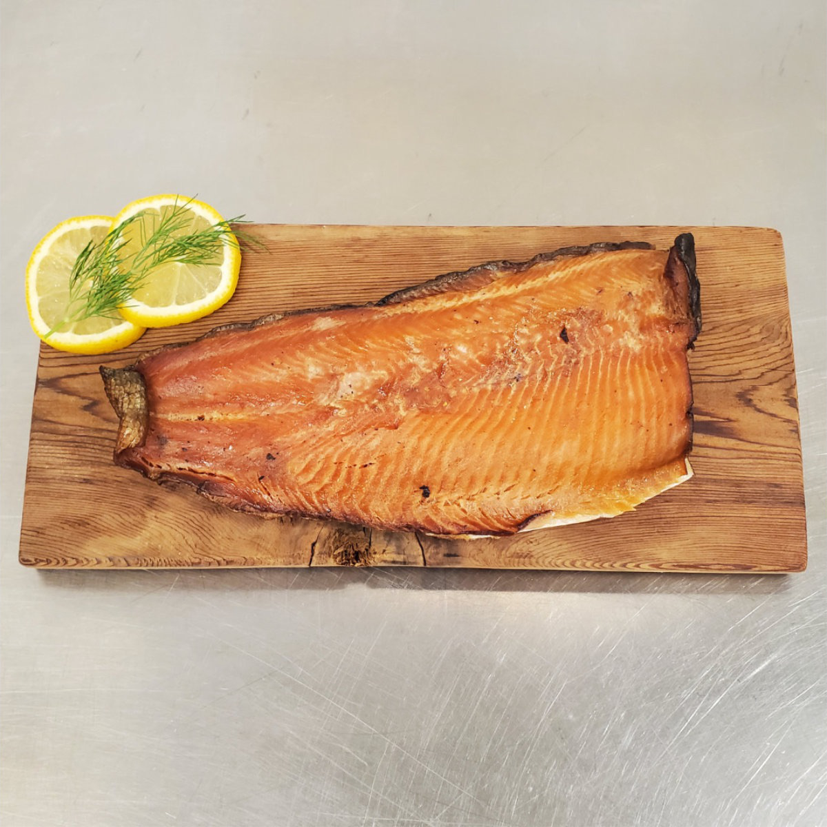 Out of the Blue // Seafood Market // Bayfield, Ontario // Smoked Rainbow Trout